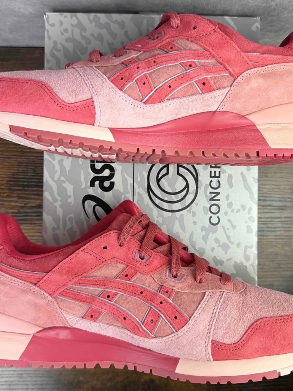 ASICS Gel-Lyte 3 x Concepts Otoro Size 11 1203A121-700 Coral Men’s Shoes OG Rare